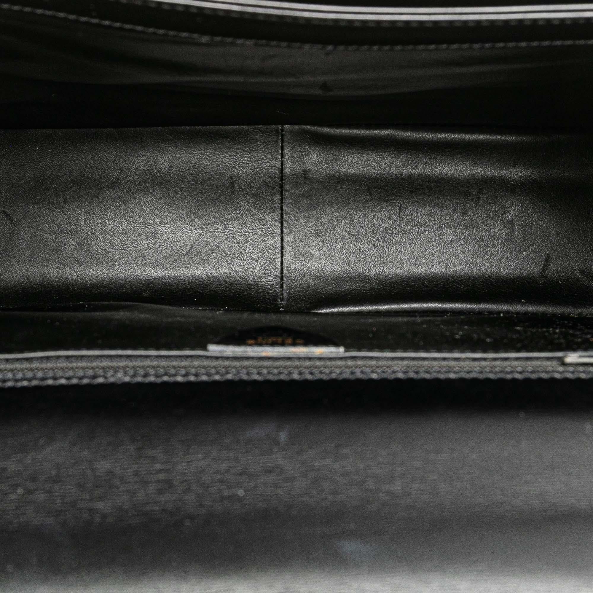 Celine Leather Top Handle Bag