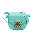 Celine Leather Triomphe AirPods Case with Strap