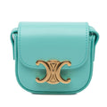 Celine Leather Triomphe AirPods Case with Strap