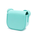 Celine Leather Triomphe AirPods Case with Strap