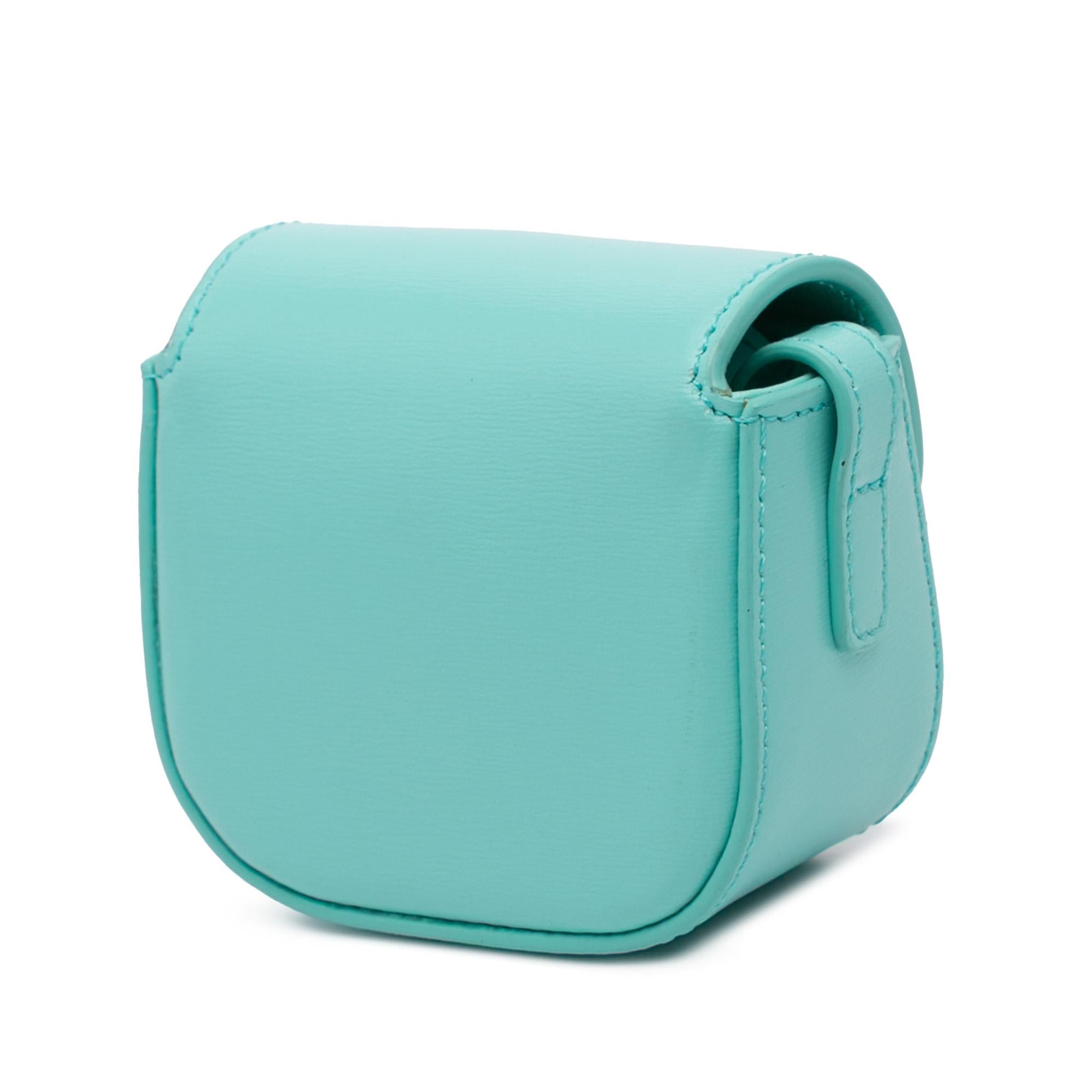 Celine Leather Triomphe AirPods Case with Strap