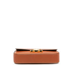 Celine Leather Triomphe Claude Shoulder Bag (SHG-YzdnHf)
