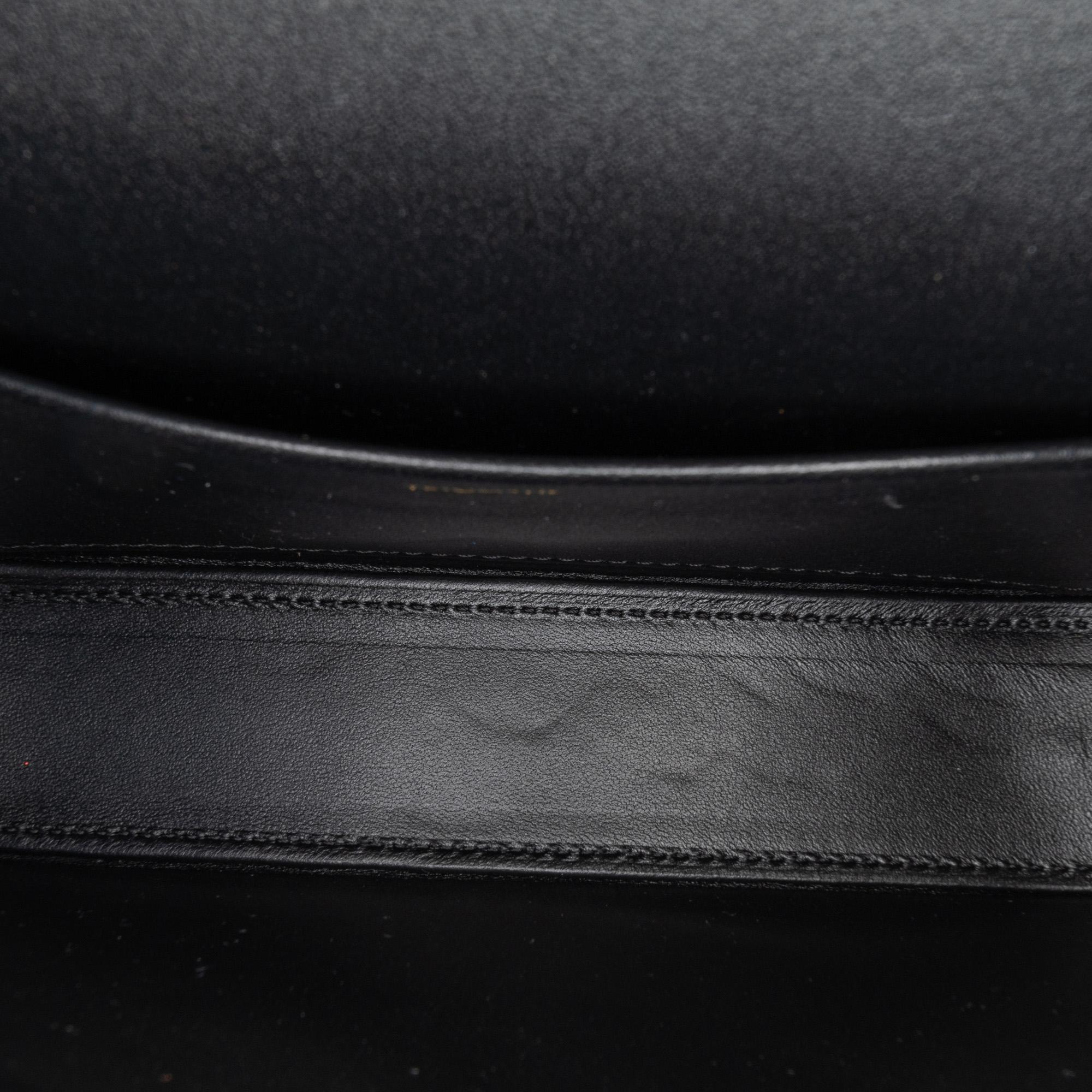 Celine Leather Triomphe Claude Shoulder Bag (SHG-JC7SHw)