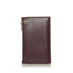 Celine Leather Zip Card Holder (SHG-34891)