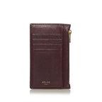 Celine Leather Zip Card Holder (SHG-34891)