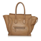 Celine Luggage Tote Leather Handbag (SHG-29341)