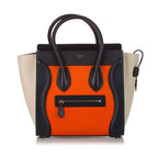 Celine Luggage Tote Tricolor Leather Handbag (SHG-31028)