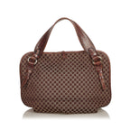 Celine Macadam Bittersweet Canvas Handbag (SHG-25264)