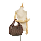 Celine Macadam Bittersweet Canvas Handbag (SHG-25264)