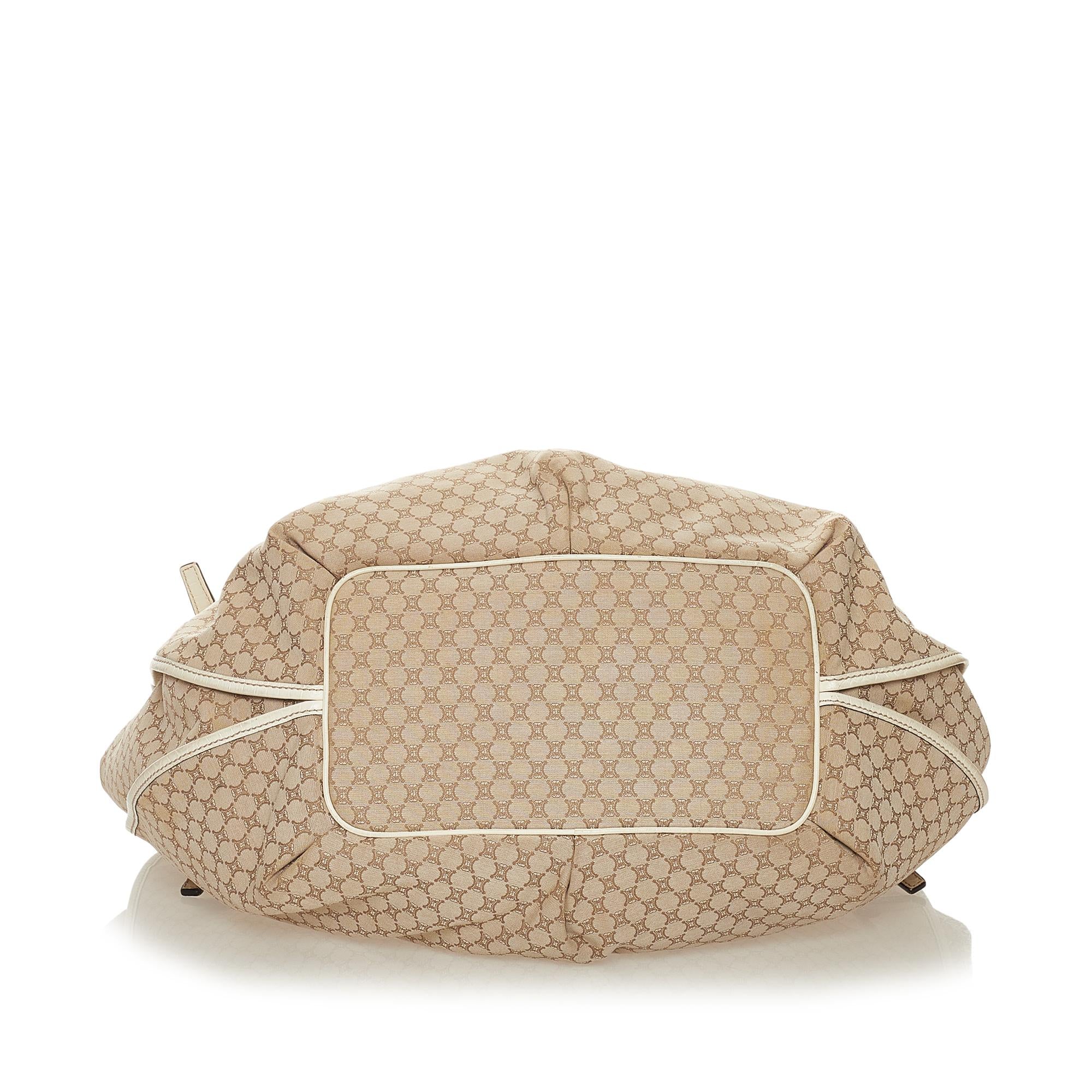 Celine Macadam Bittersweet Canvas Handbag (SHG-27998)