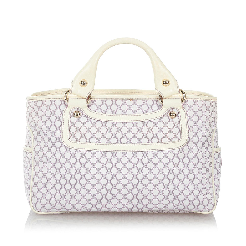 Celine Macadam Boogie Canvas Handbag (SHG-26857)
