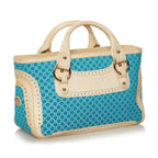 Celine Macadam Boogie Canvas Handbag (SHG-36204)