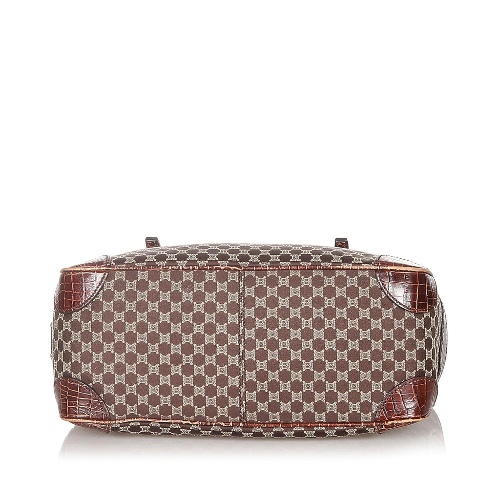 Celine Macadam Boogie Canvas Handbag (SHG-36209)