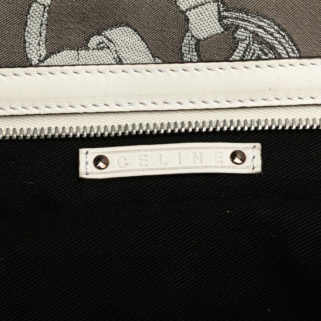 Celine Macadam Canvas Bittersweet Hobo