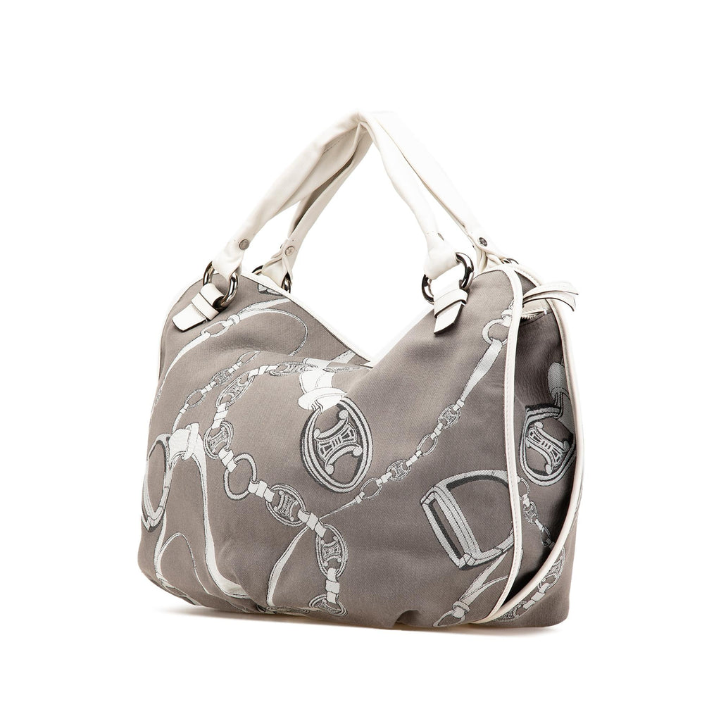 Celine Macadam Canvas Bittersweet Hobo