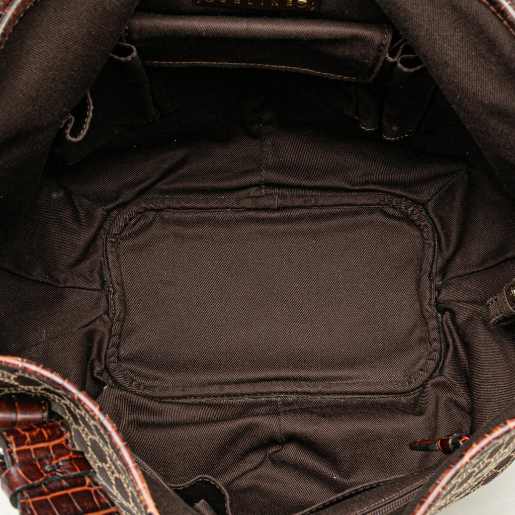 Celine Macadam Canvas Bittersweet Hobo