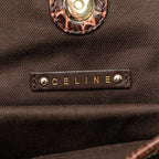 Celine Macadam Canvas Bittersweet Hobo