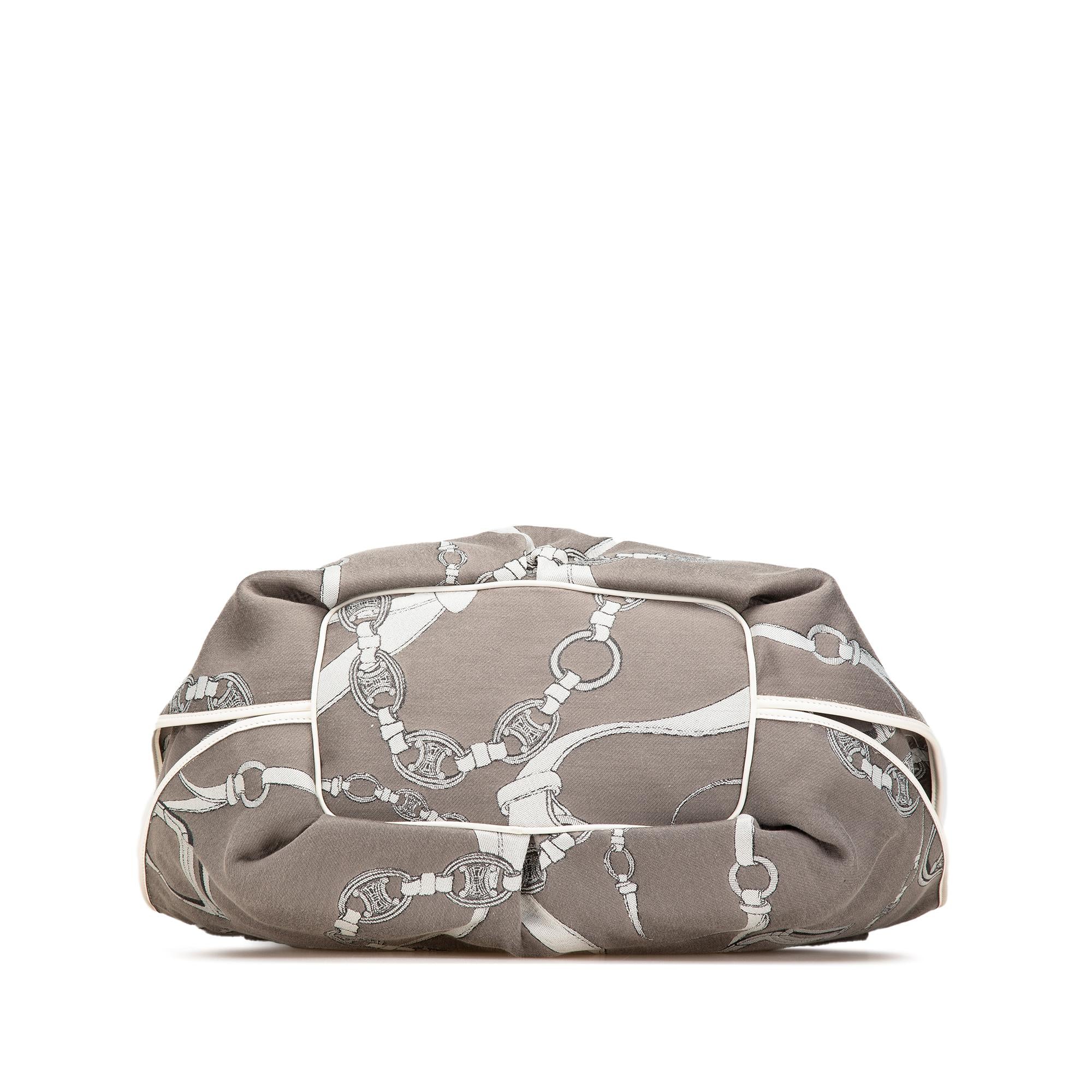 Celine Macadam Canvas Bittersweet Hobo
