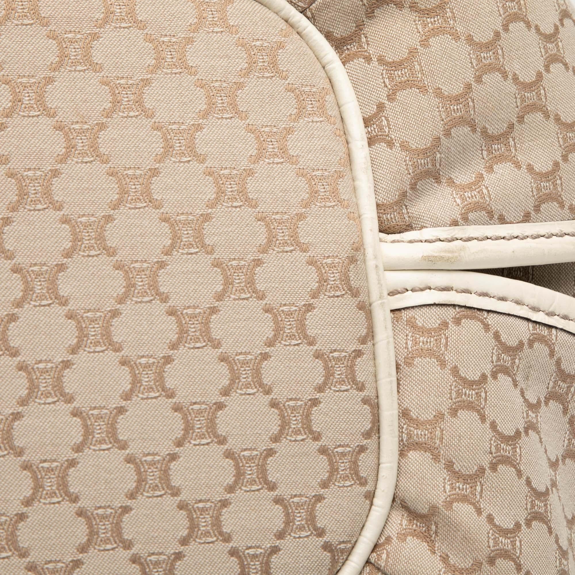 Celine Macadam Canvas Bittersweet Hobo