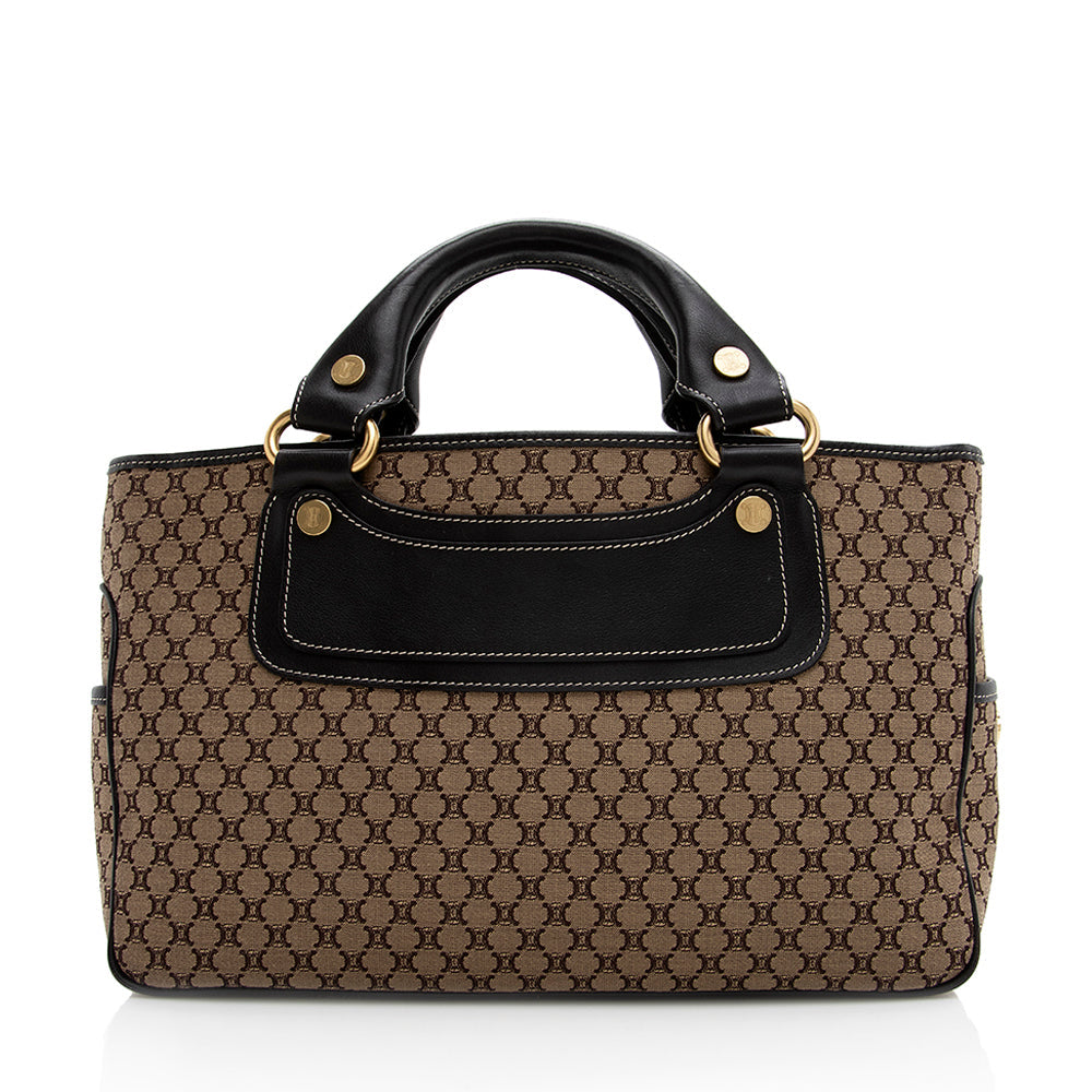 Celine Macadam Canvas Boogie Bag (SHF-18767)