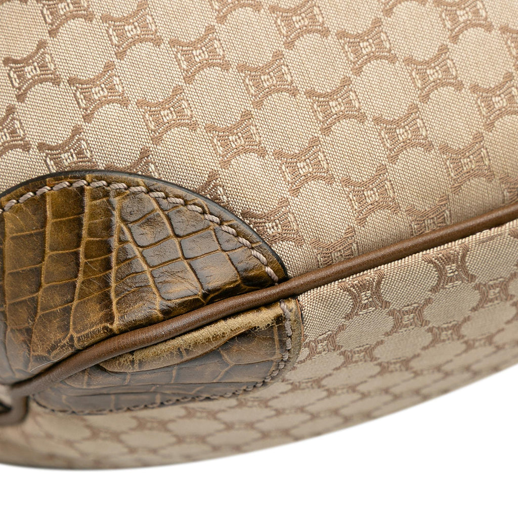 Celine Macadam Canvas Boogie Handbag