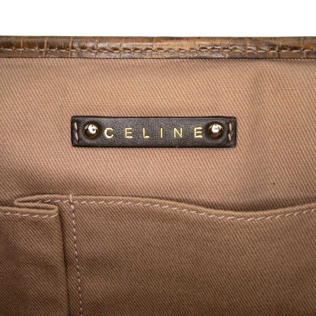 Celine Macadam Canvas Boogie Handbag