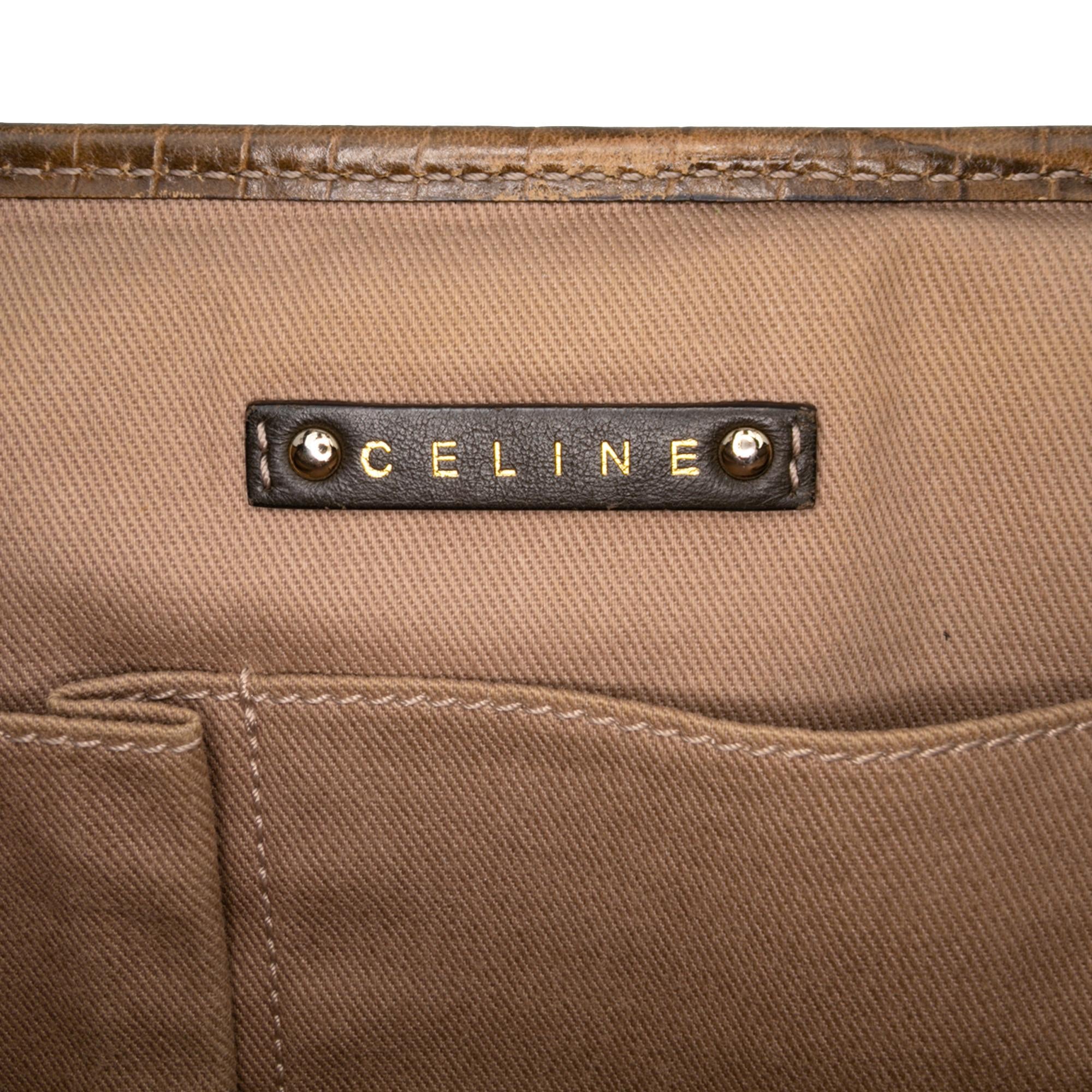 Celine Macadam Canvas Boogie Handbag