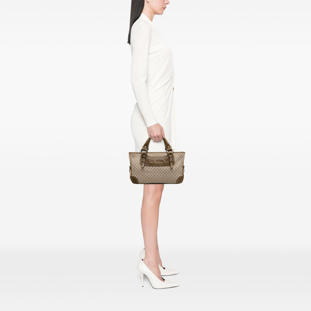 Celine Macadam Canvas Boogie Handbag