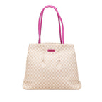 Celine Macadam Canvas Clasp Tote