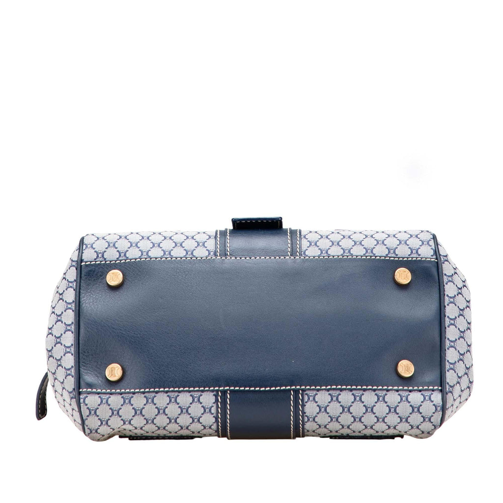 Celine Macadam Canvas Ella Frame Handbag
