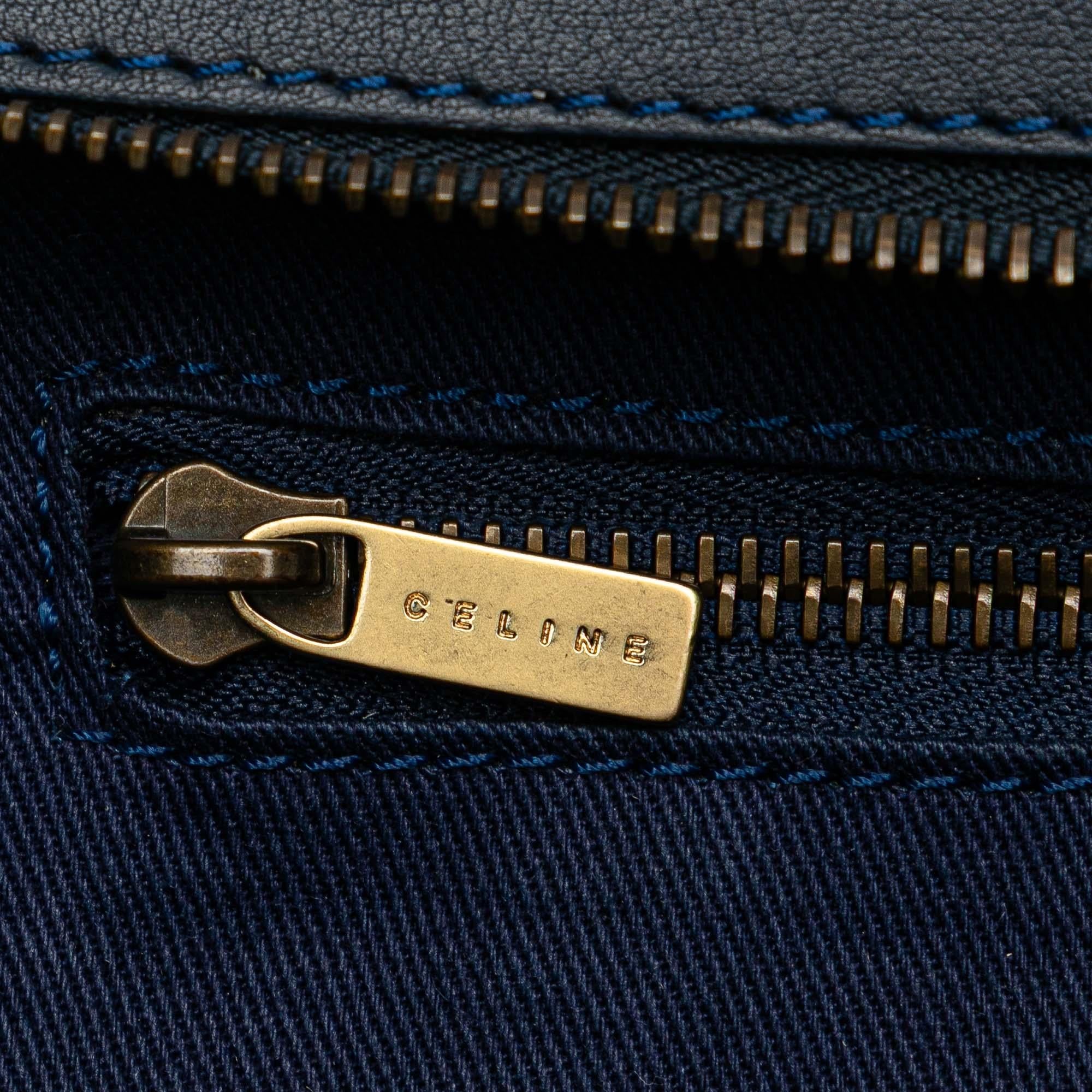 Celine Macadam Canvas Ella Frame Handbag
