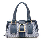 Celine Macadam Canvas Ella Frame Handbag