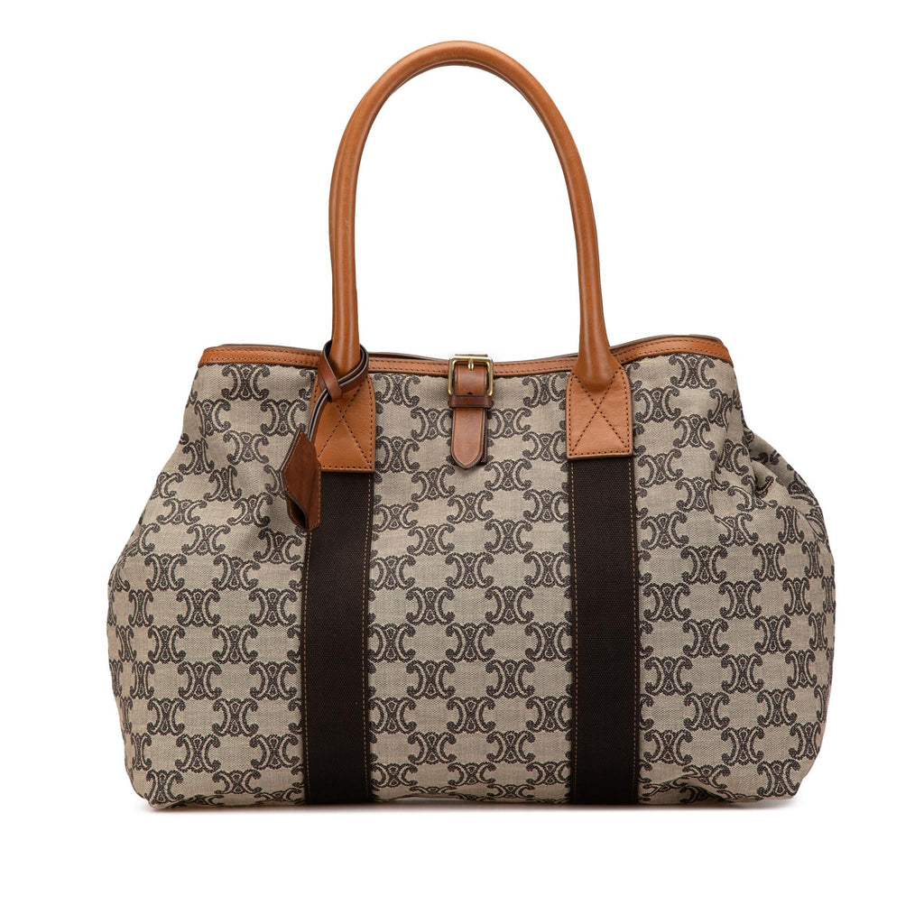 Celine Macadam Canvas Handbag (SHG-rBcCU4)