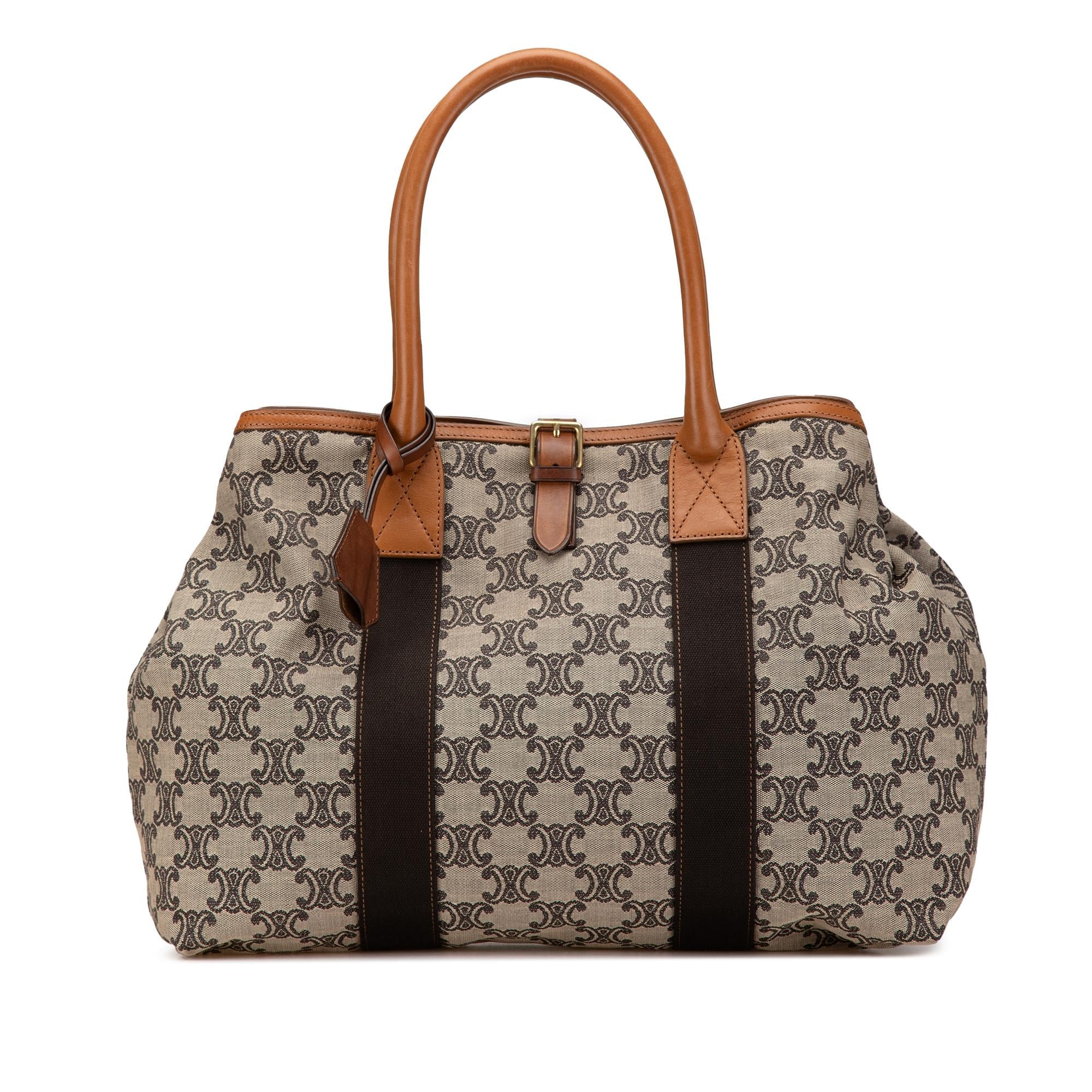 Celine Macadam Canvas Handbag (SHG-rBcCU4)