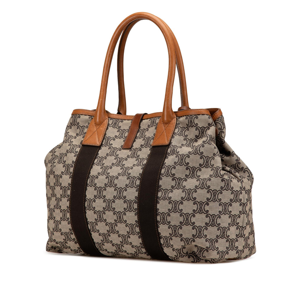 Celine Macadam Canvas Handbag (SHG-rBcCU4)