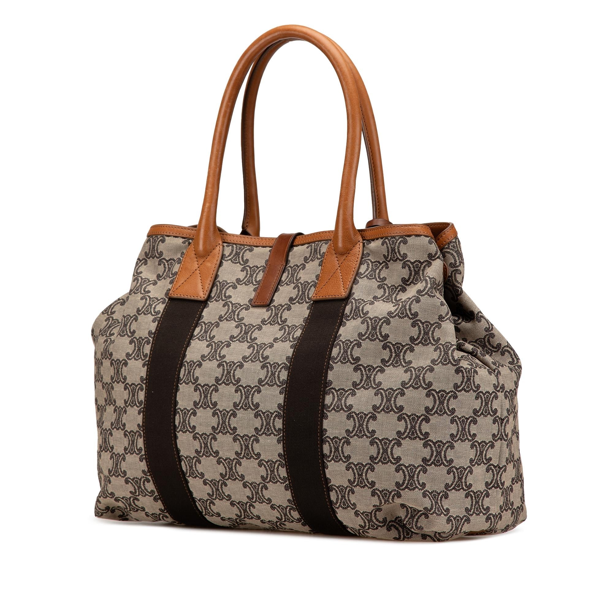 Celine Macadam Canvas Handbag (SHG-rBcCU4)