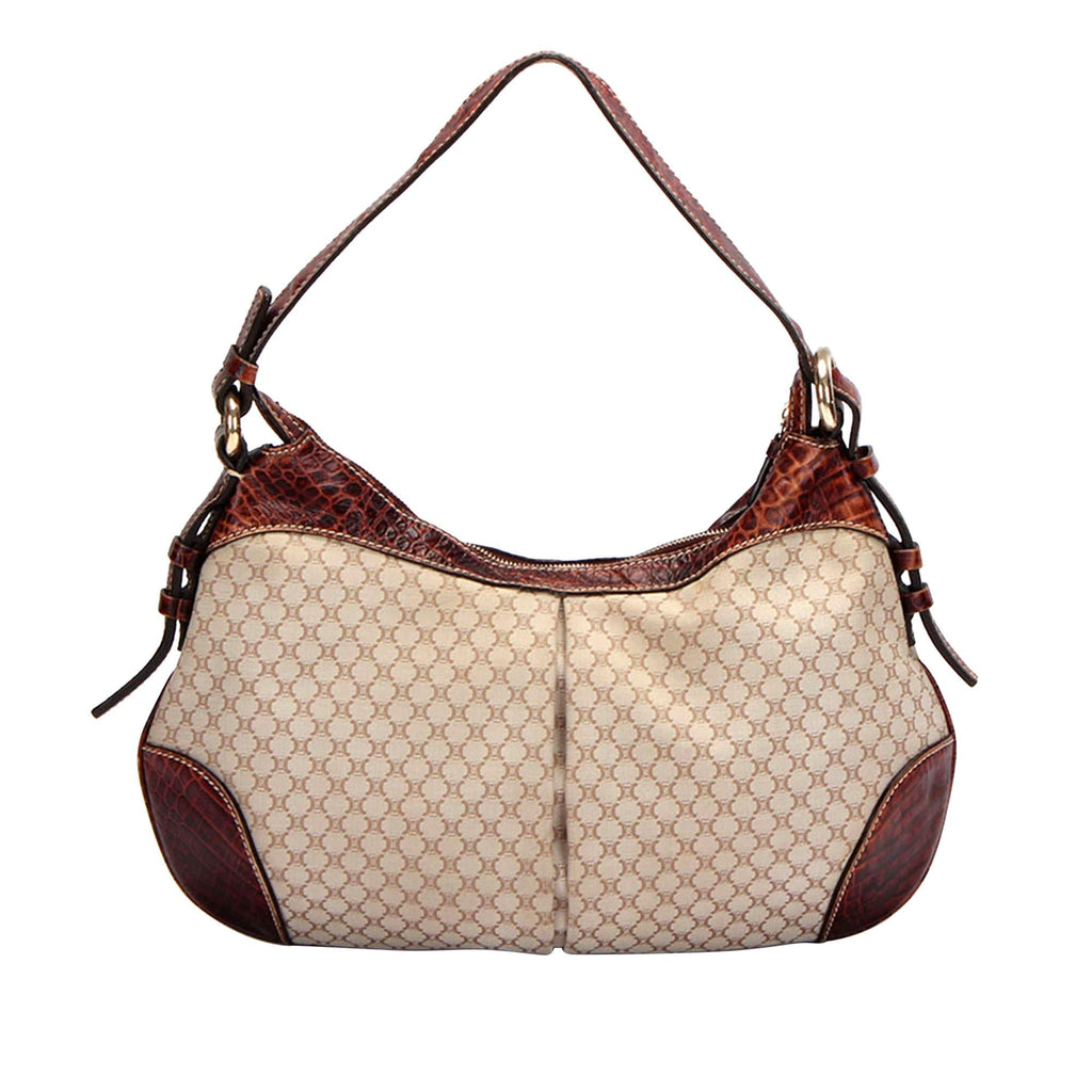 Celine Macadam Canvas Shoulder Bag (SHG-DnqxaO)