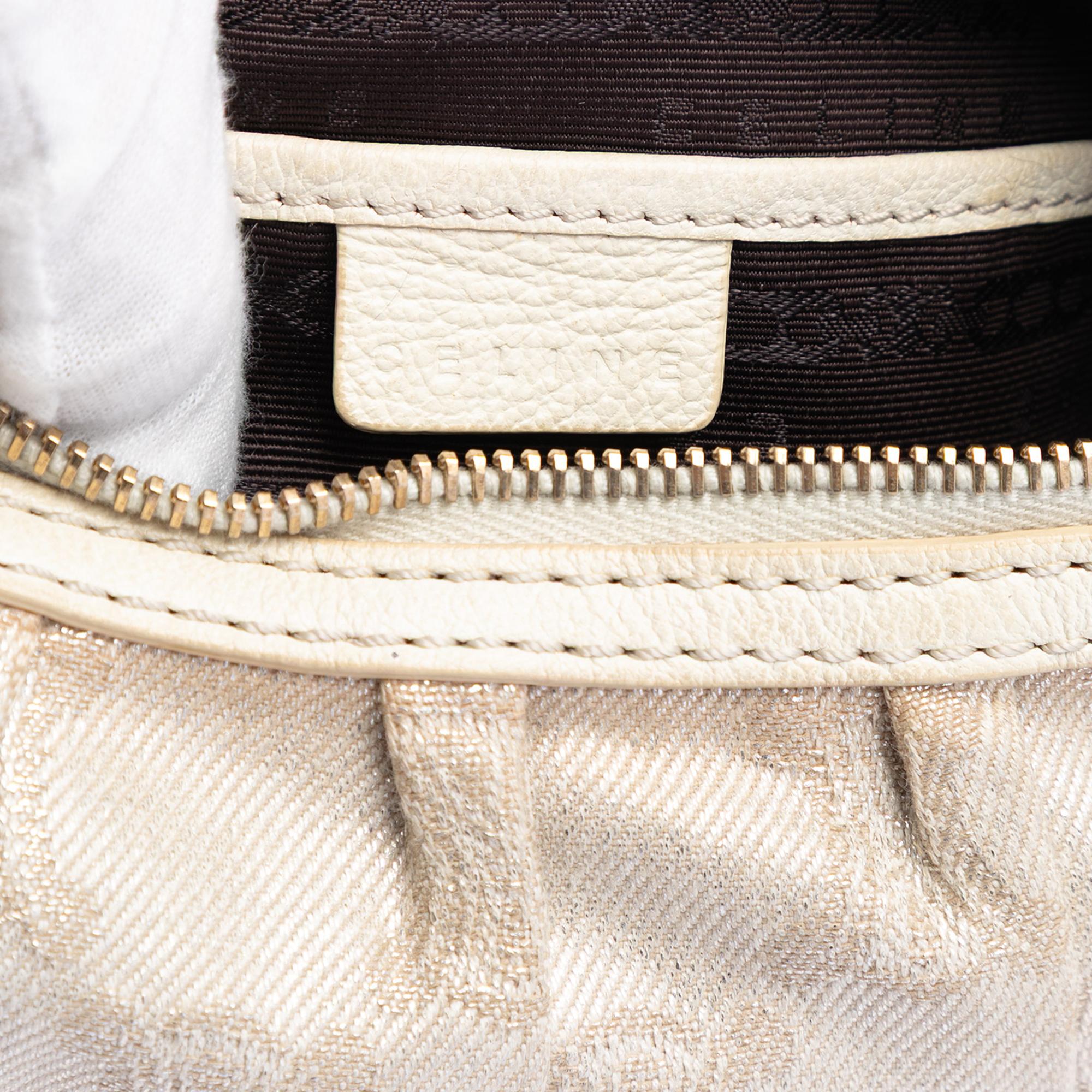 Celine Macadam Canvas Shoulder Bag