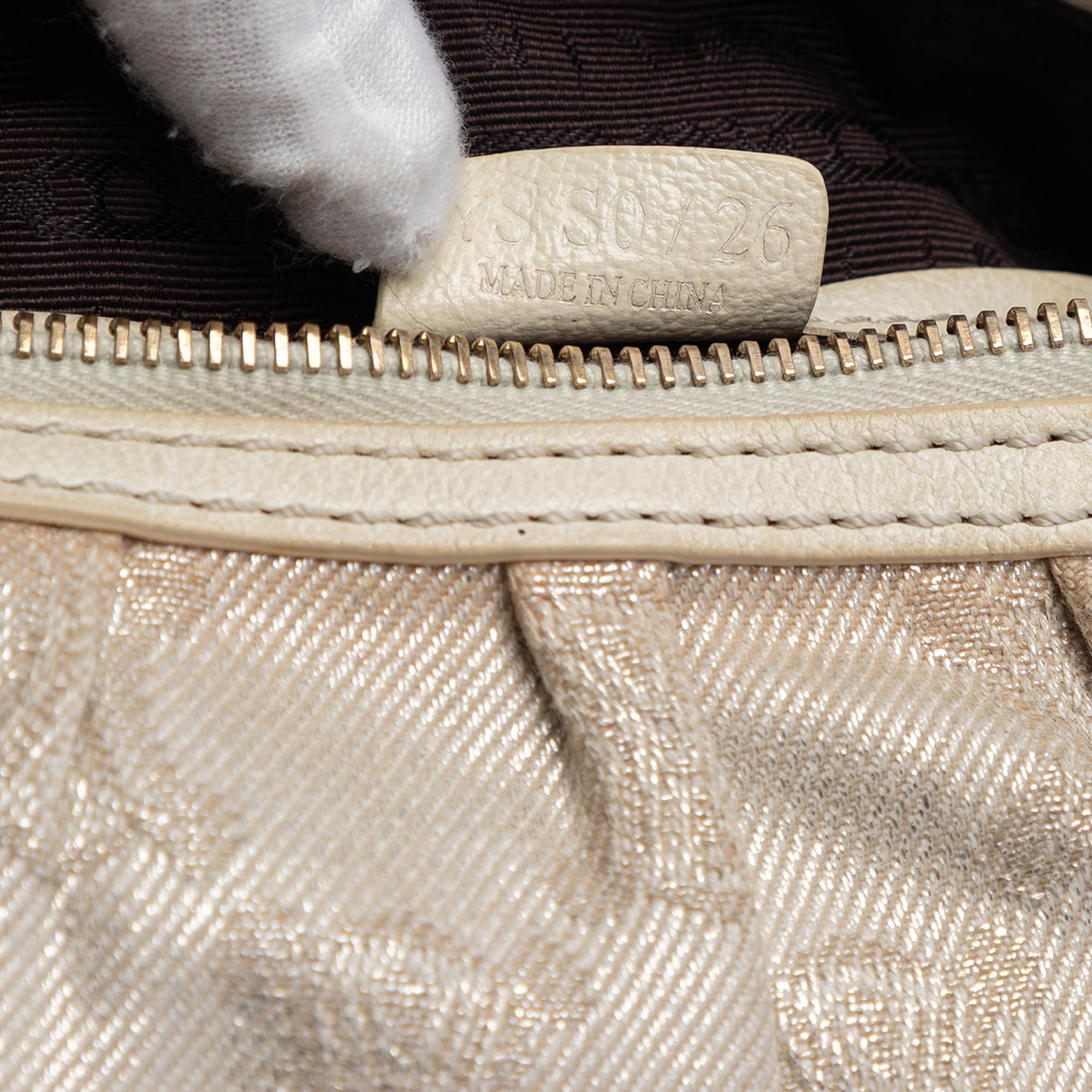 Celine Macadam Canvas Shoulder Bag