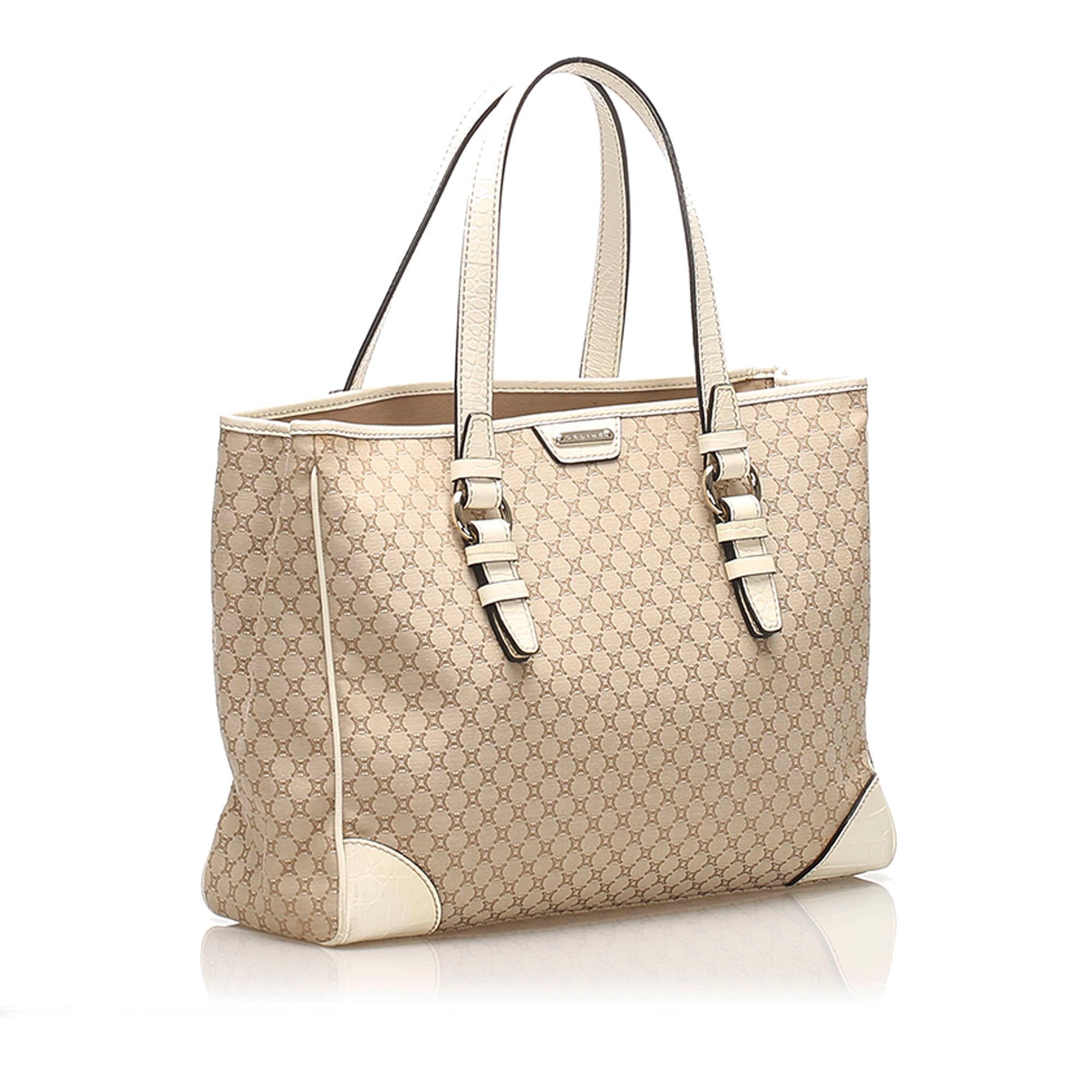 Celine Macadam Canvas Tote Bag (SHG-11637)