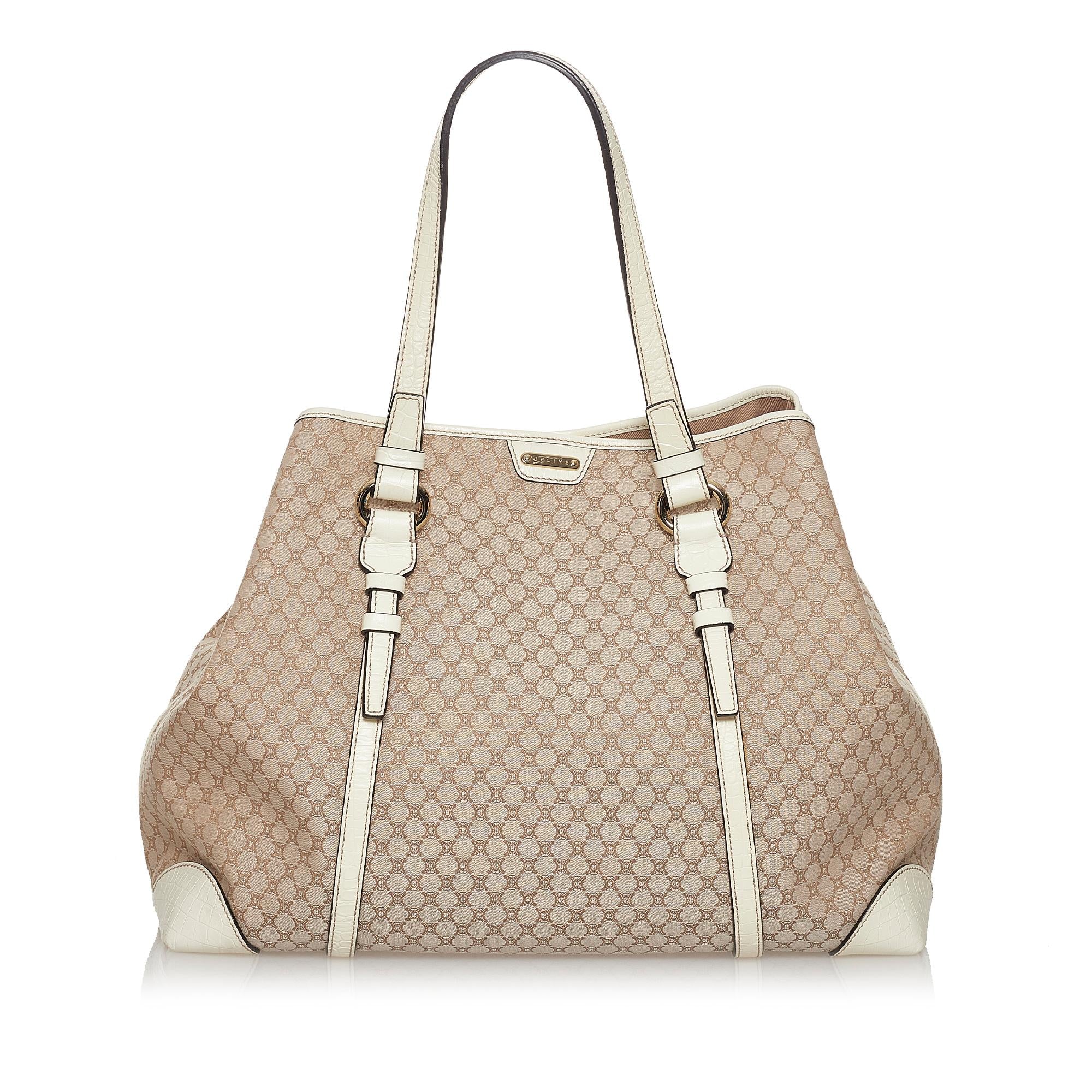 Celine Macadam Canvas Tote Bag (SHG-31242)