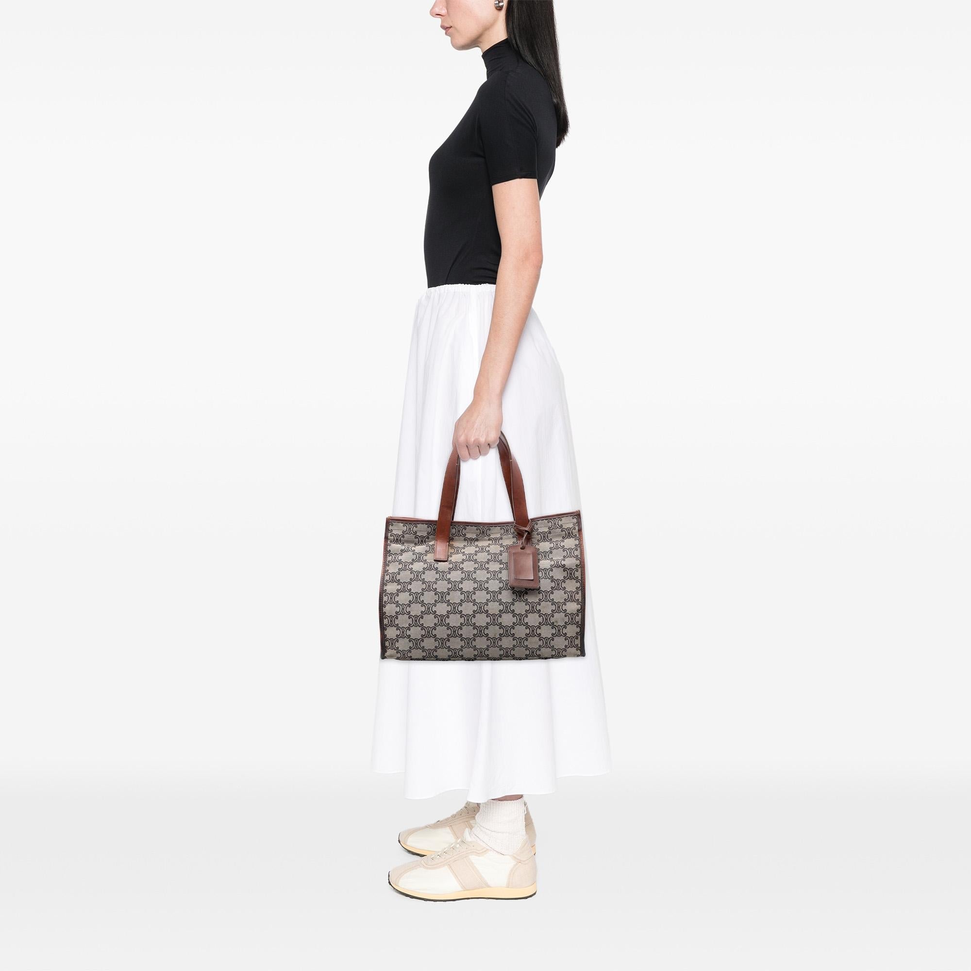 Celine Macadam Canvas Tote