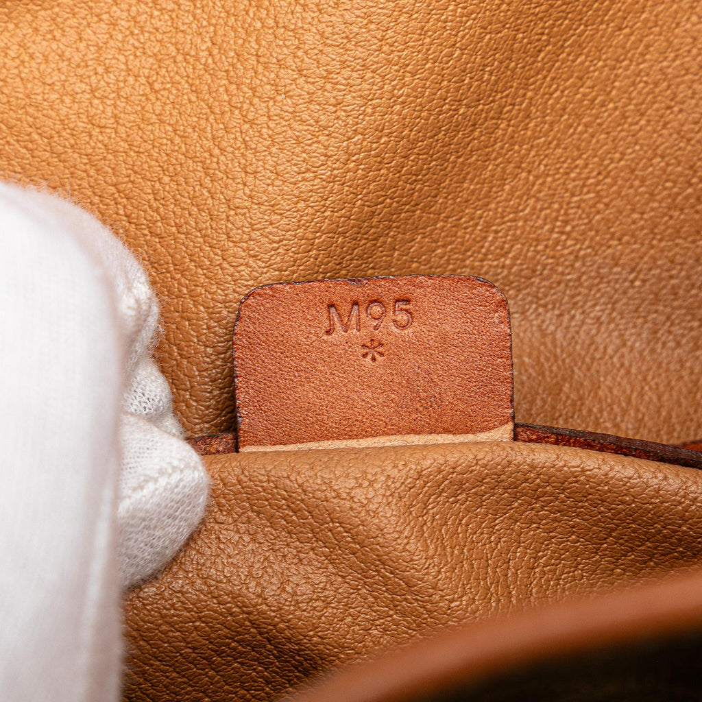 Celine Macadam Coated Canvas Backpack