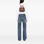 Celine Macadam Coated Canvas Backpack