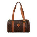 Celine Macadam Coated Canvas Boston Bag (SHG-OdvOSM)
