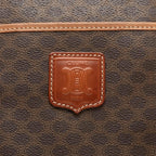 Celine Macadam Coated Canvas Boston Bag