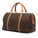 Celine Macadam Coated Canvas Boston Bag