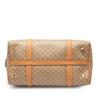 Celine Macadam Coated Canvas Boston Bag
