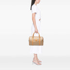 Celine Macadam Coated Canvas Boston Bag