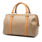 Celine Macadam Coated Canvas Boston Bag